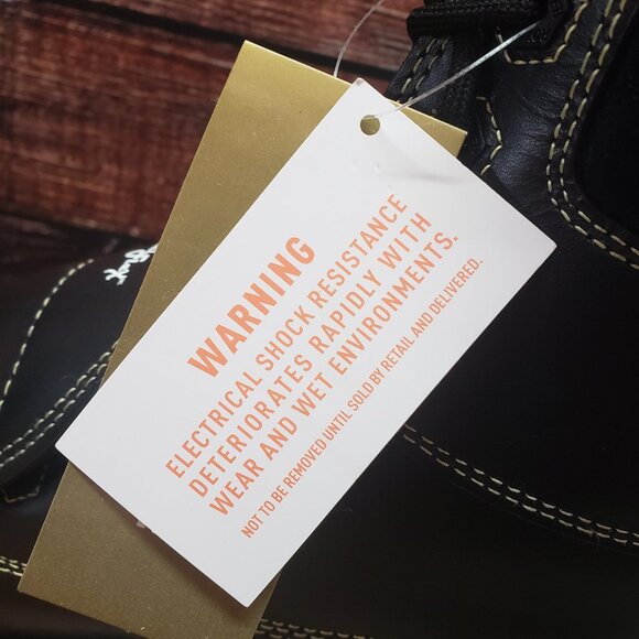 Royer 9.5 Work Boots Met Guard FR Composite Toe 8501 Black $208 - Picture 15 of 16